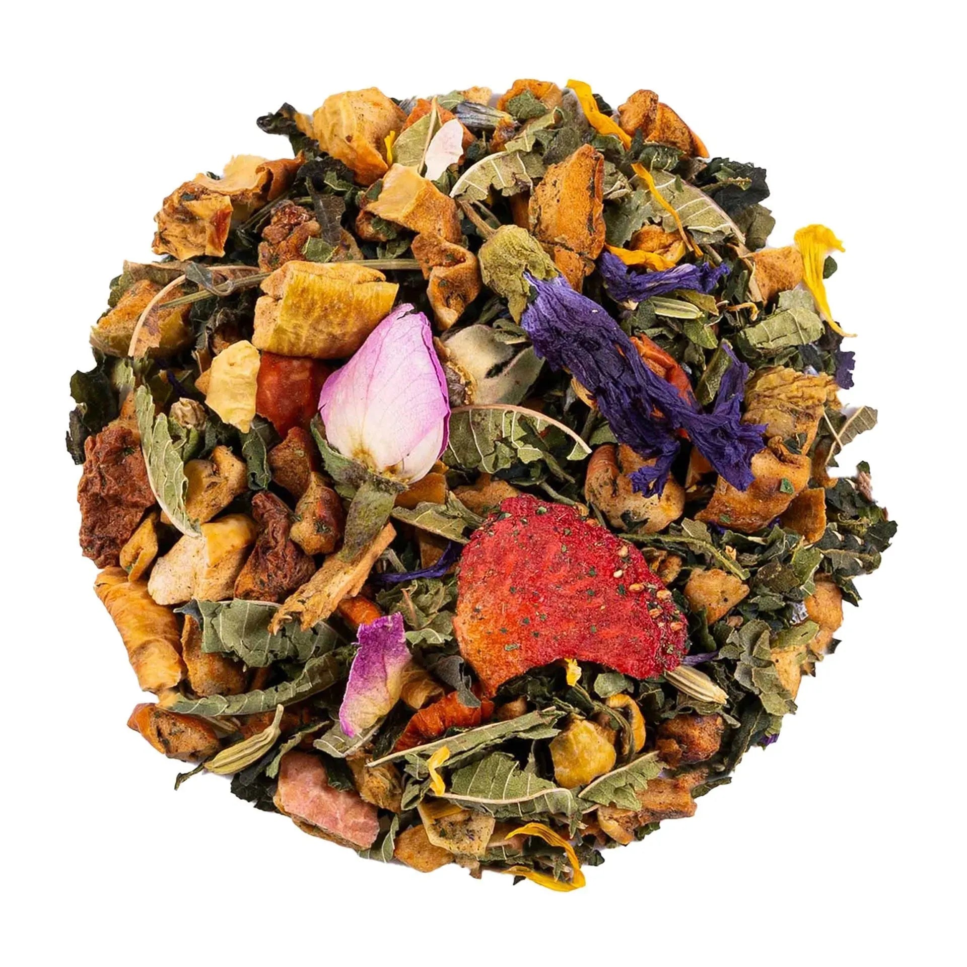 Flowers of Provence Fruit Blend Infuzion Tisan - infusion.organic