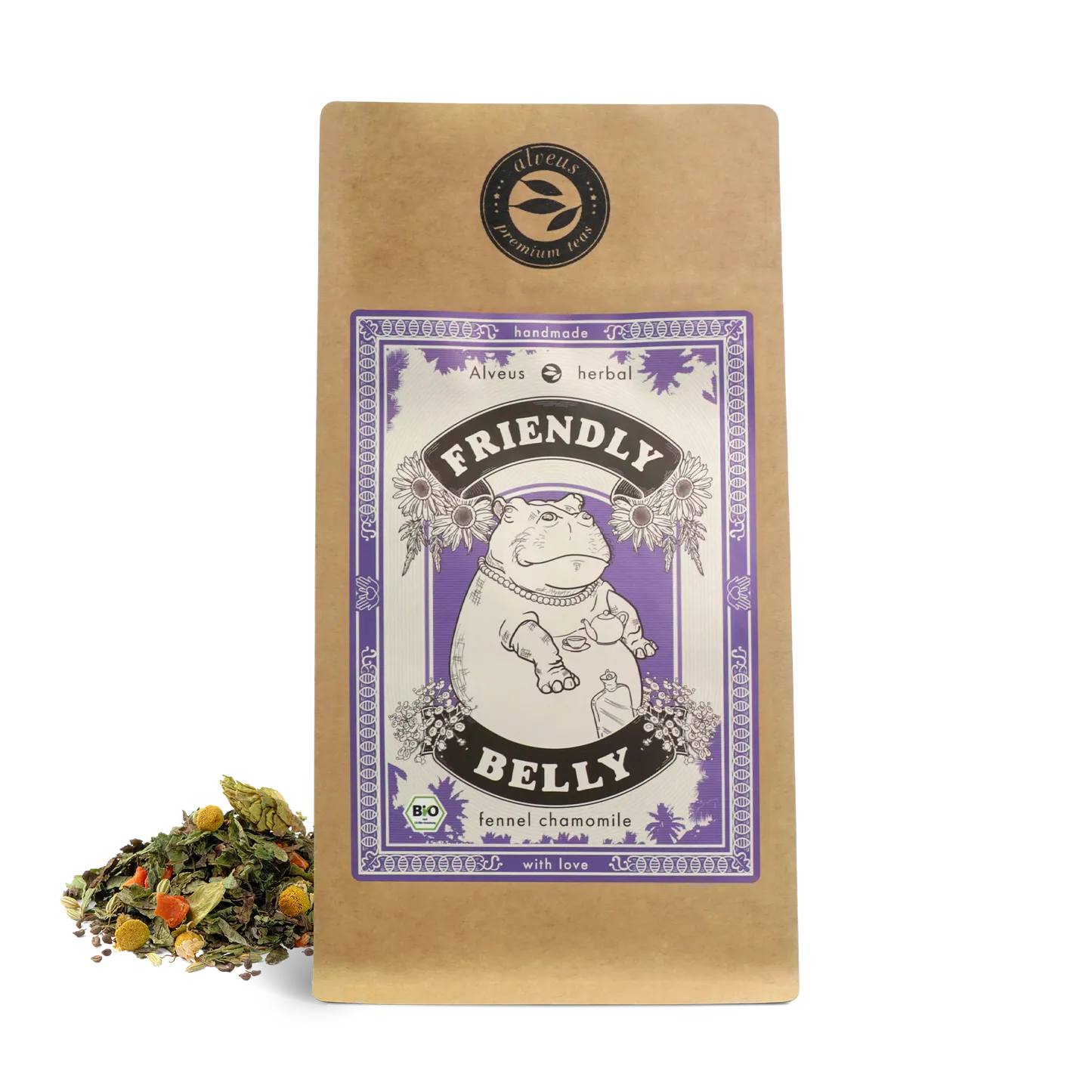 Friendly Belly ORGANIC - Herbal tea - Branded - infusion.organic