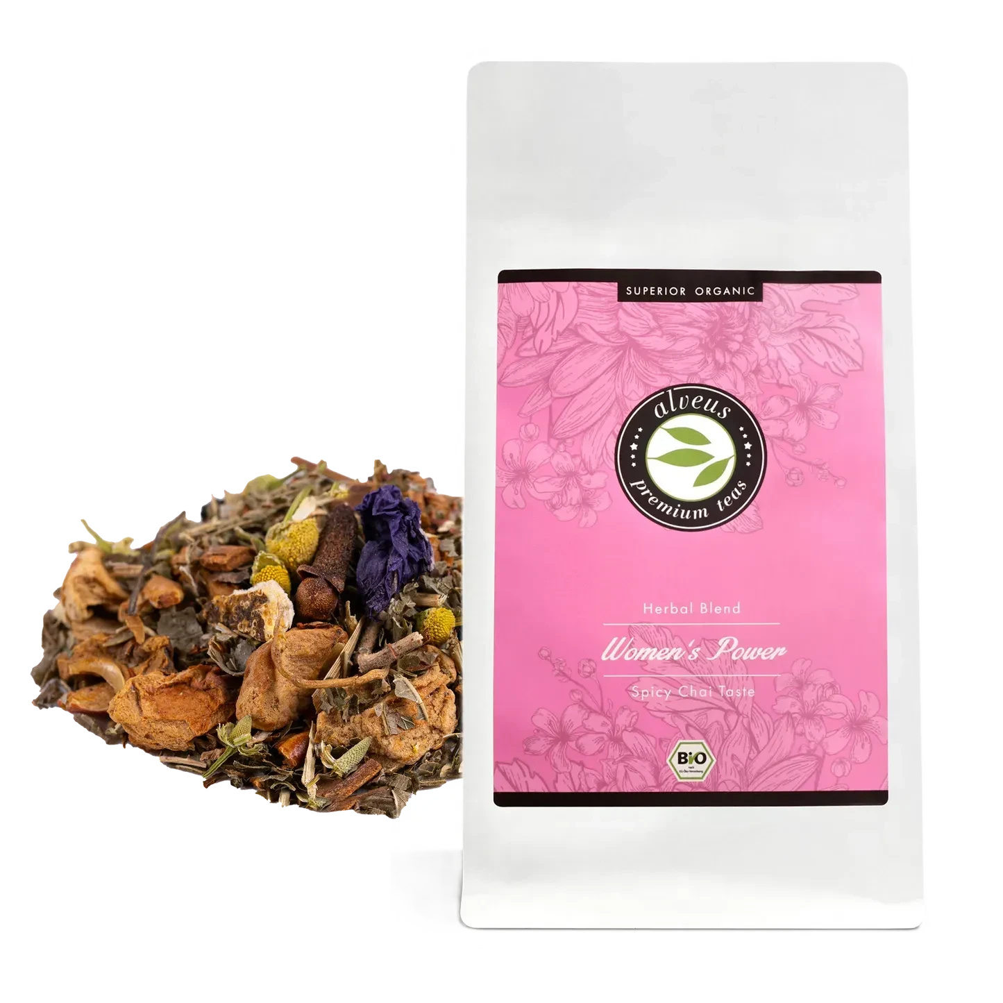 Women's Power ORGANIC - Herbal tea - Branded, Rooibos & Honeybush - infusion.organic