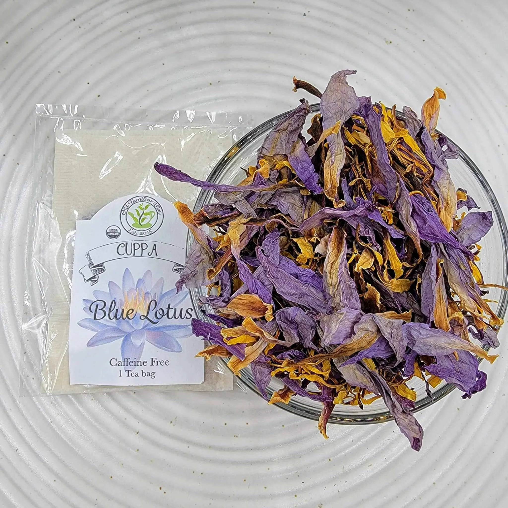 Magical Tea - Blue Lotus - Cuppa Magical Tea Mystical Roots Tisan - infusion.organic