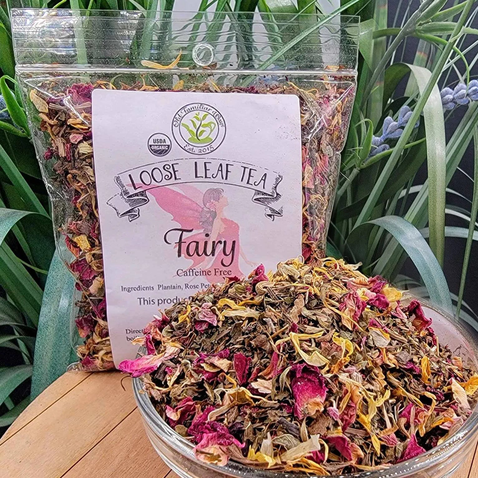 Magical Tea - Fairy - Loose Magical Tea Mystical Roots Tisan - infusion.organic