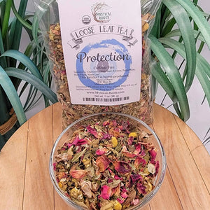 Magical Tea - Protection - Loose Magical Tea Mystical Roots Tisan - infusion.organic