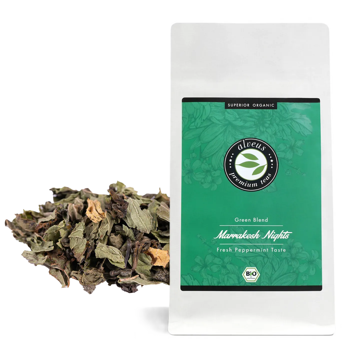 Marrakesh Nights ORGANIC Green tea Alveus infusion.organic