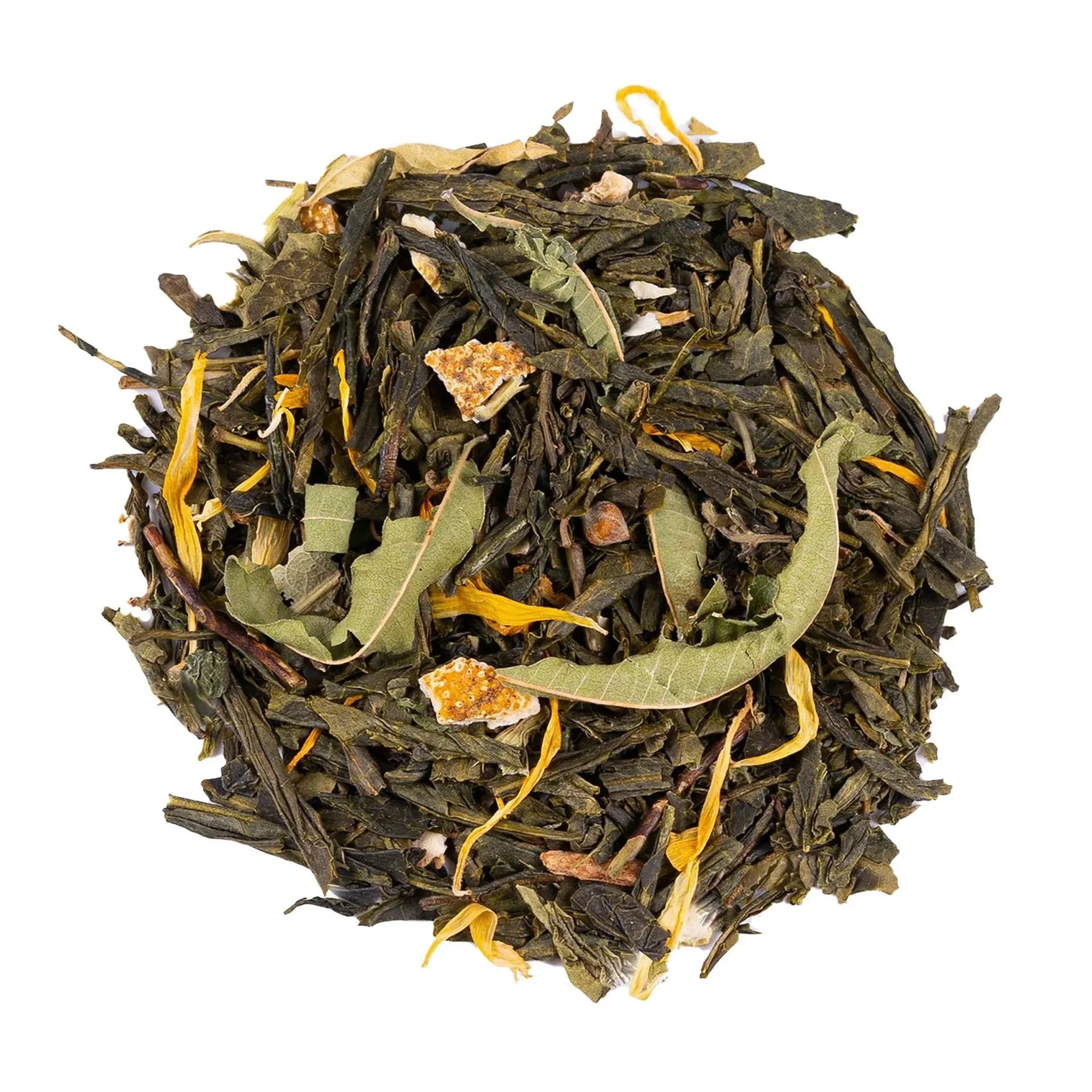 Mellow Mandarine Green Tea Infuzion Tisan - infusion.organic