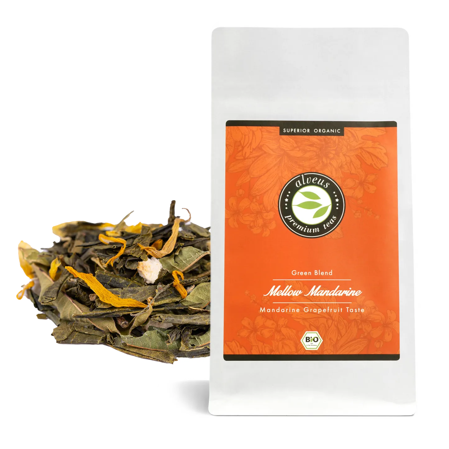 Mellow Mandarine ORGANIC Green tea Alveus infusion.organic