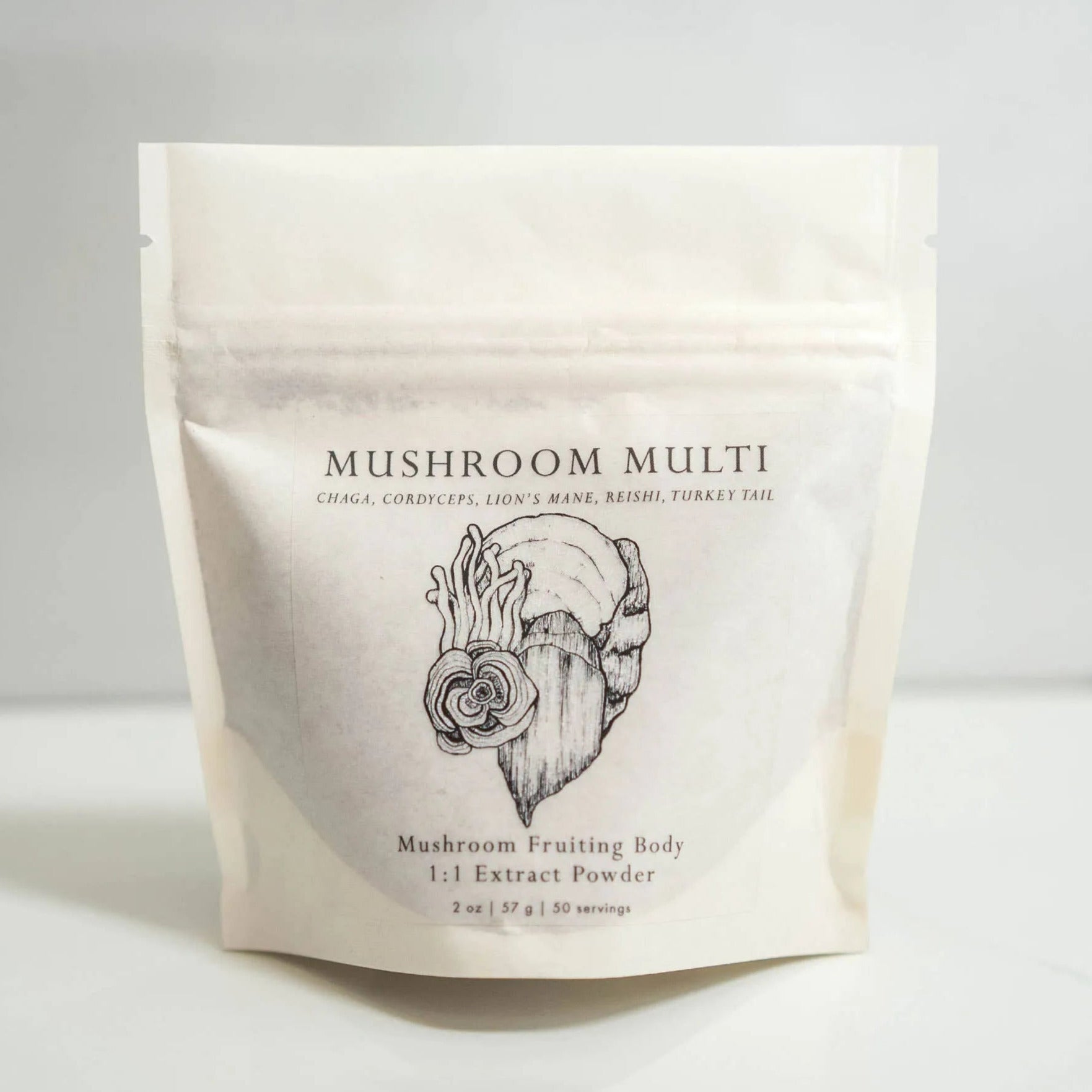 Mushroom Multi Powder Supplement Plantae & Fungi Tisan - infusion.organic