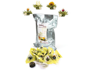 Pack of 36 ErblühTeelini white tea Blooming Tea Creano infusion.organic