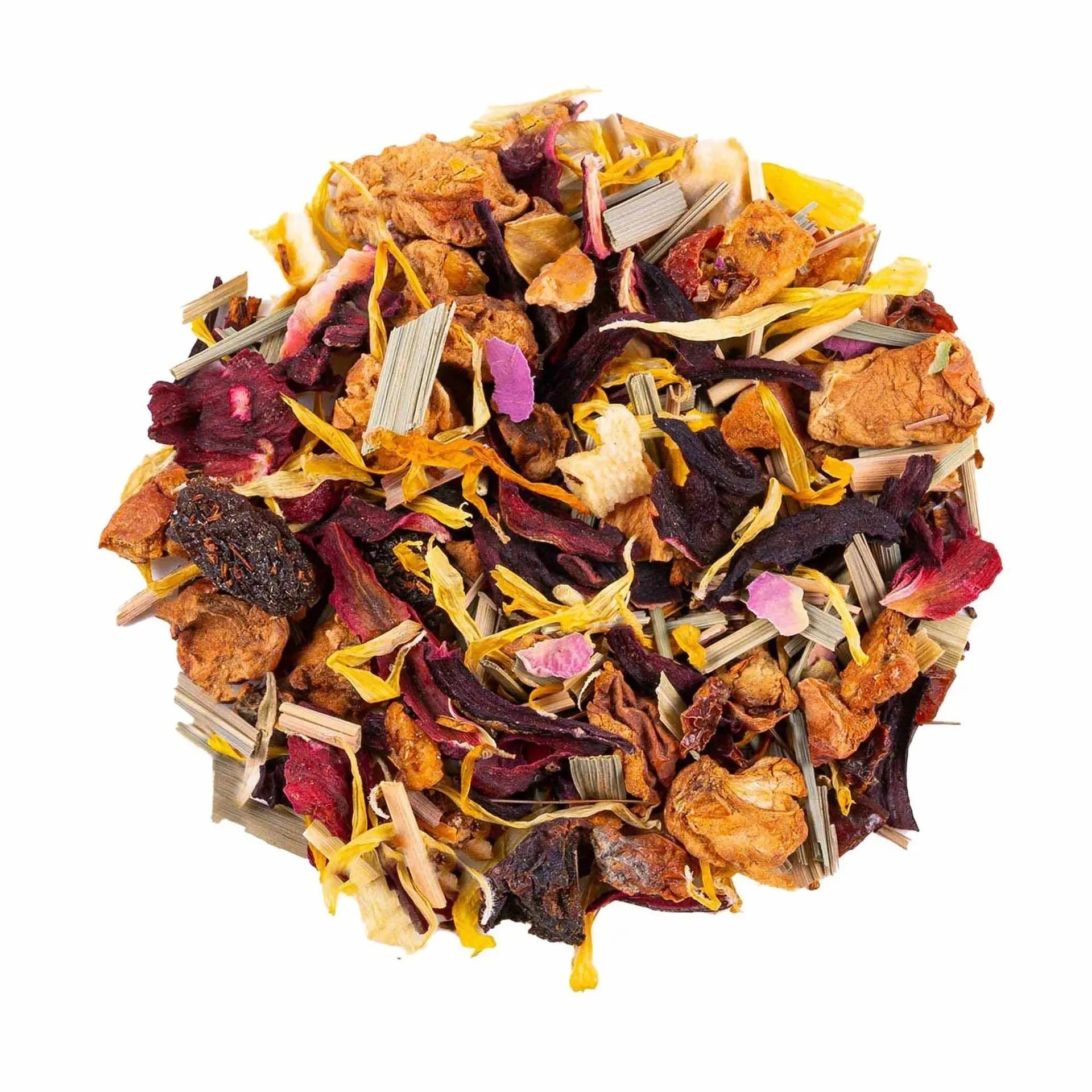 Pomegranate - Mango Herbal Tea Infuzion Tisan - infusion.organic