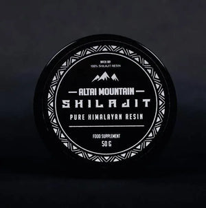 Pure Himalayan Shilajit Resin 50g Supplement Altai Mountain Shilajit infusion.organic