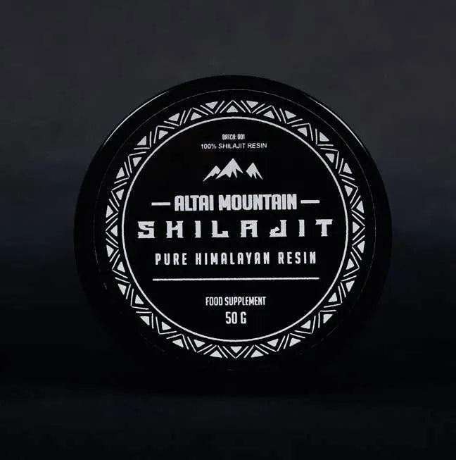 Pure Himalayan Shilajit Resin 50g Supplement Altai Mountain Shilajit infusion.organic