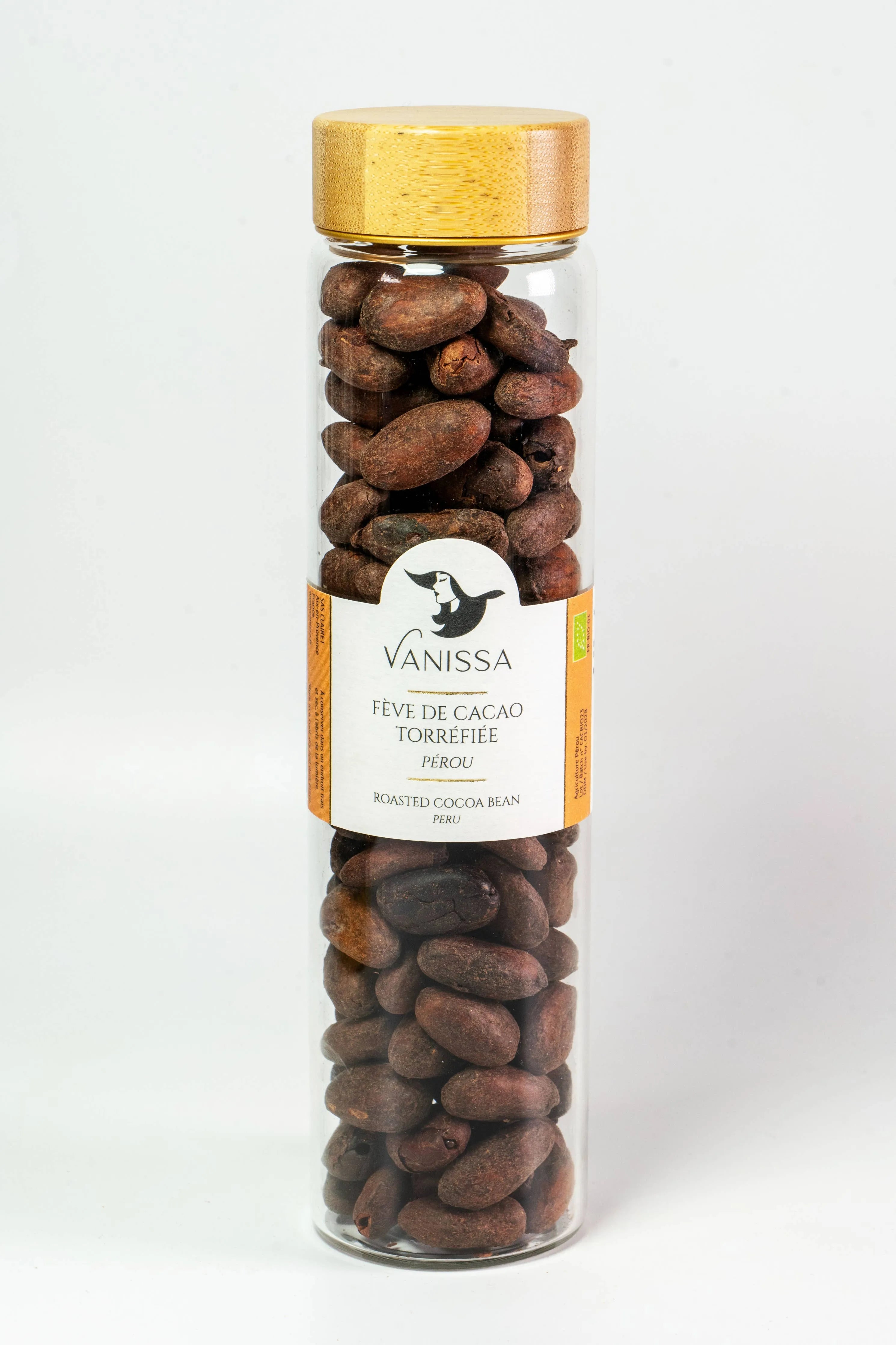 Roasted Cocoa Beans - Peru Vanissa Tisan - infusion.organic