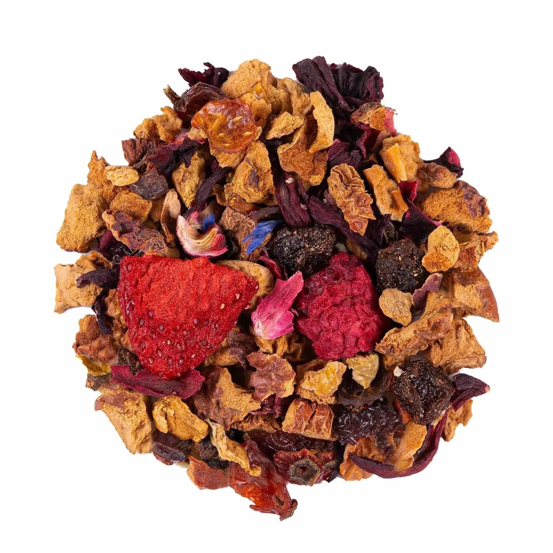 Strawberry - Raspberry Fruit Blend Infuzion Tisan - infusion.organic