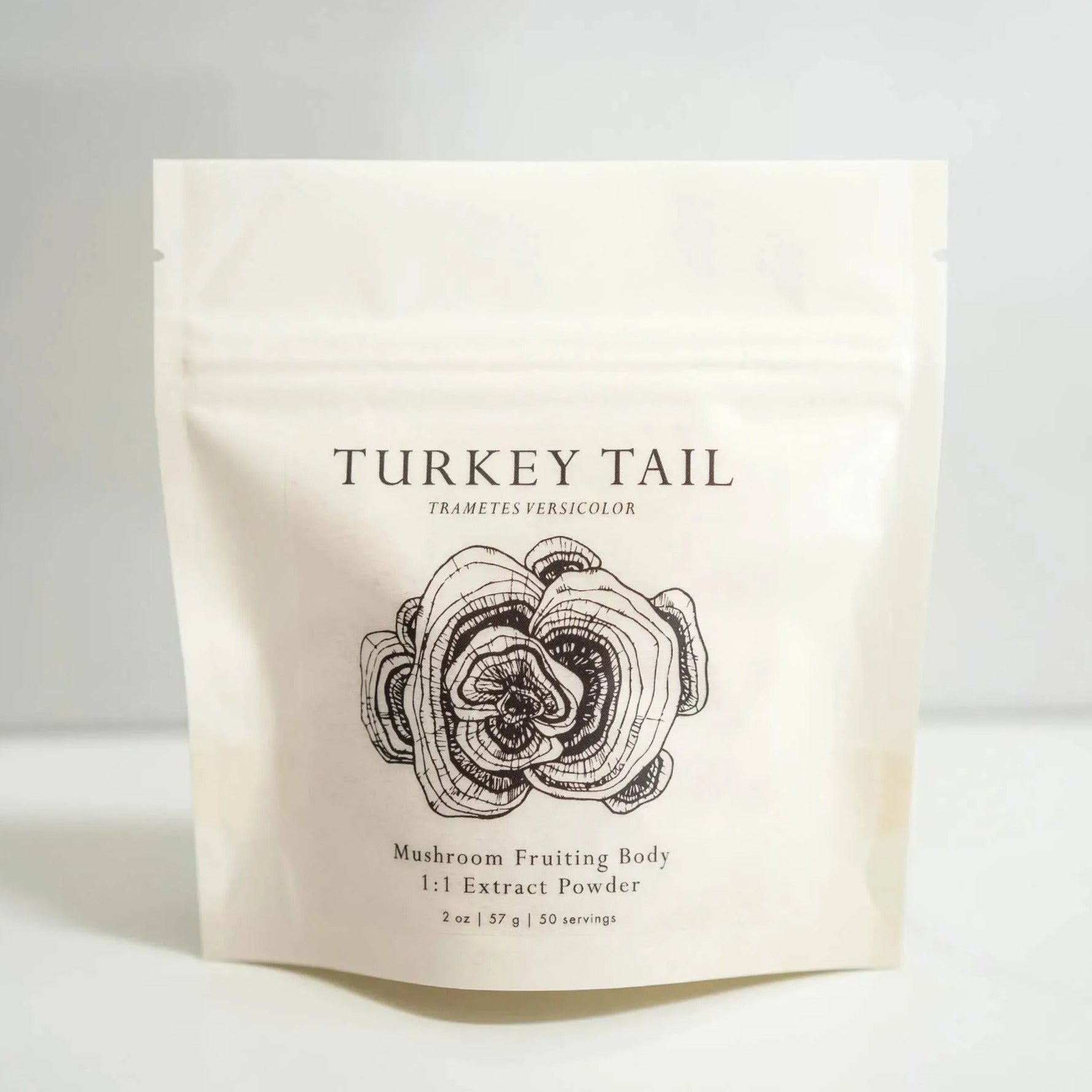 Turkey Tail Mushroom Powder Supplement Plantae & Fungi Tisan - infusion.organic